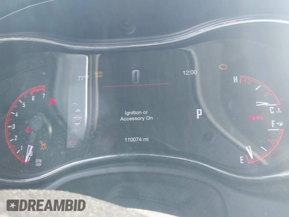 2017 Dodge Durango R/T with VIN 1C4SDJCT6HC643665, listed as a IAAI auction lot 41849998 with 110,074 mi miles and . Bid and sale history available at DreamBid. Image 7.