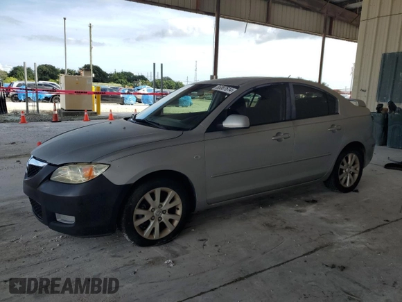 2008 Mazda 3 i Sport with VIN JM1BK12F181834357, listed as a Copart auction lot 86867614 with 52,411 mi miles and Clean Title. Bid and sale history available at DreamBid. Image 1.