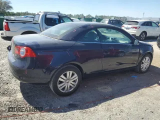 2008 Volkswagen Eos Turbo with VIN WVWBA71F38V030318, listed as a Copart auction lot 53055455 with 143,080 mi miles and Salvage Title. Bid and sale history available at DreamBid. Image 3.