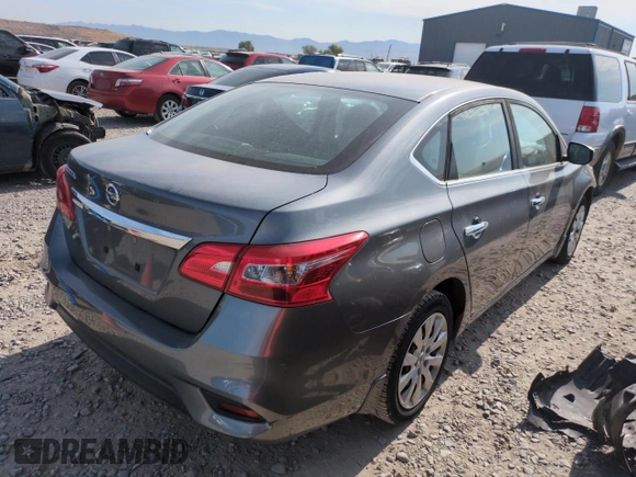 2017 Nissan Sentra SV с VIN 3N1AB7AP7HY399576, выставлен на аукционе Copart как лот 58544765 с пробегом 121 051 миль миль и Списание • Salvage title. История ставок и продаж доступна на DreamBid. Изображение 3.