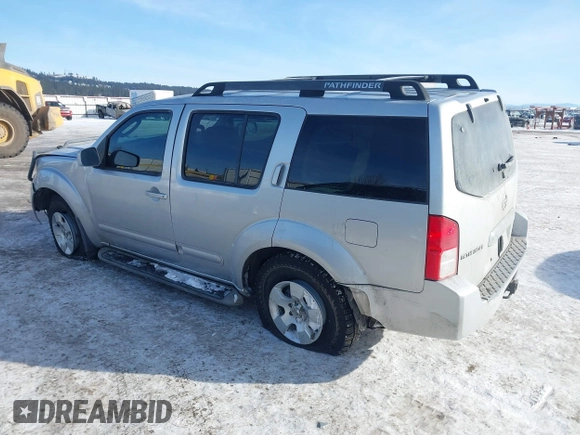 2006 Nissan Pathfinder SE with VIN 5N1AR18W06C649633, listed as a IAAI auction lot 41577009 with 137,557 mi miles and . Bid and sale history available at DreamBid. Image 3.