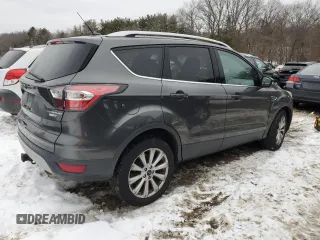 2017 Ford Escape Titanium with VIN 1FMCU9J99HUA07113, listed as a Copart auction lot 45273635 with 150,480 mi miles and Clean Title. Bid and sale history available at carsss.com. Image 3.