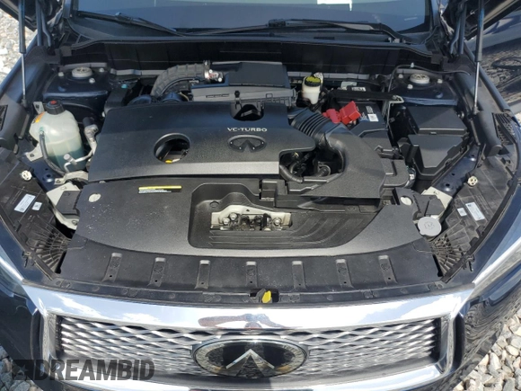 2020 Infiniti QX50 Luxe with VIN 3PCAJ5M11LF118551, listed as a Copart auction lot 63220285 with 87,869 mi miles and Clean title. Bid and sale history available at DreamBid. Image 12.