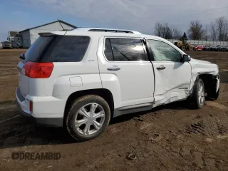 2017 GMC Terrain SLT with VIN 2GKFLUEK1H6344172, listed as a Copart auction lot 47433405 with Not Provided miles and Clean Title. Bid and sale history available at carsss.com. Image 3.