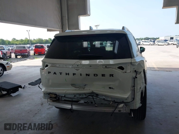 2024 Nissan Pathfinder SL z VIN 5N1DR3CA5RC208511, wystawiony jako IAAI lot #42293444 z przebiegiem 7 407 mil mil oraz . Historia ofert i sprzedaży dostępna na DreamBid. Obrazek 17.