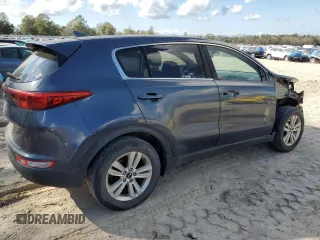 2017 Kia Sportage LX with VIN KNDPM3AC1H7166981, listed as a Copart auction lot 44185085 with 201,734 mi miles and Salvage Title. Bid and sale history available at DreamBid. Image 3.