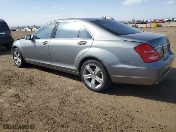 2011 Mercedes-Benz S-Class S 550 with VIN WDDNG8GB5BA361783, listed as a Copart auction lot 52692815 with 112,671 mi miles and Salvage Title. Bid and sale history available at carsss.com. Image 2.