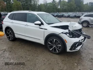 2024 Volkswagen Tiguan SEL R-Line с VIN 3VV4B7AXXRM177585, выставлен на аукционе Copart как лот 56230755 с пробегом 4 259 миль миль и Списание • Salvage title. История ставок и продаж доступна на DreamBid. Изображение 4.