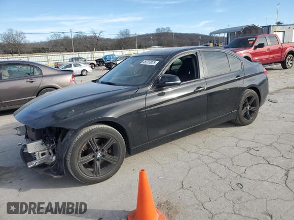 2013 BMW 3 Series 328i xDrive with VIN WBA3B5G54DNS03291, listed as a Copart auction lot 46707075 with 111,871 mi miles and Salvage Title. Bid and sale history available at carsss.com. Image 1.
