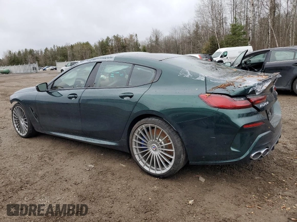 2022 BMW 8 Series with VIN WBAGX0C17NCH35238, listed as a Copart auction lot 81985204 with Not provided miles and Clean title. Bid and sale history available at DreamBid. Image 2.