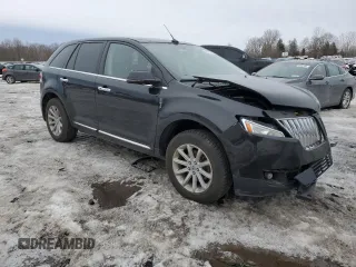2012 Lincoln MKX with VIN 2LMDJ8JK7CBL09674, listed as a Copart auction lot 48488015 with 103,182 mi miles and Salvage Title. Bid and sale history available at DreamBid. Image 4.