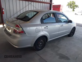 2007 Chevrolet Aveo LS with VIN KL1TD56667B049669, listed as a IAAI auction lot 41989575 with 73,710 mi miles and . Bid and sale history available at DreamBid. Image 4.