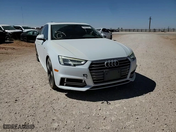 2017 Audi A4 Premium Plus with VIN WAUENAF4XHN000820, listed as a Copart auction lot 45056305 with 108,222 mi miles and Salvage Title. Bid and sale history available at carsss.com. Image 10.