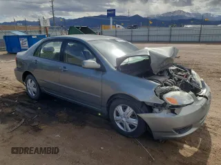 2004 Toyota Corolla CE with VIN 1NXBR38E44Z310906, listed as a Copart auction lot 55361565 with 186,022 mi miles and Salvage Title. Bid and sale history available at DreamBid. Image 4.