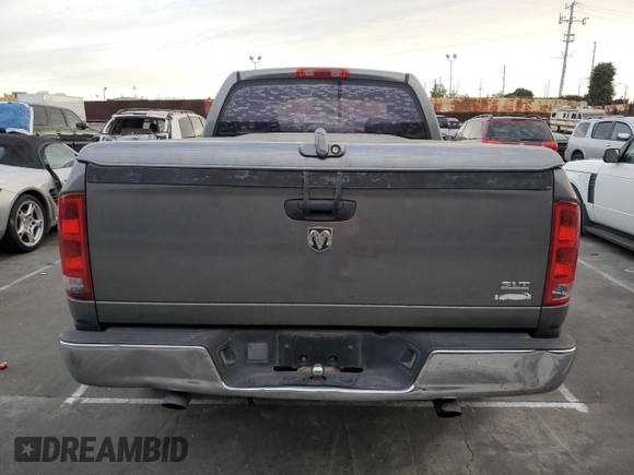 2006 Dodge 1500 SLT with VIN 1D7HA18256S568470, listed as a Copart auction lot 47492545 with 107,676 mi miles and Salvage Title. Bid and sale history available at carsss.com. Image 6.