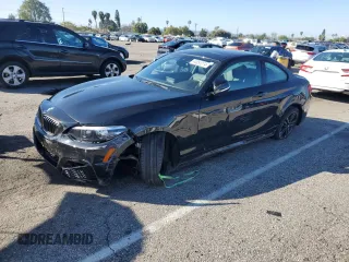 2020 BMW 2 Series M240i with VIN WBA2J5C00L7F39468, listed as a Copart auction lot 44051274 with 35,220 mi miles. Bid and sale history available at carsss.com. Image 1.