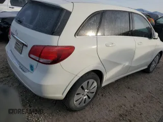 2017 Mercedes-Benz B Electric Drive with VIN WDDVP9AB7HJ012860, listed as a Copart auction lot 84244334 with 25 mi miles and Clean Title. Bid and sale history available at DreamBid. Image 3.