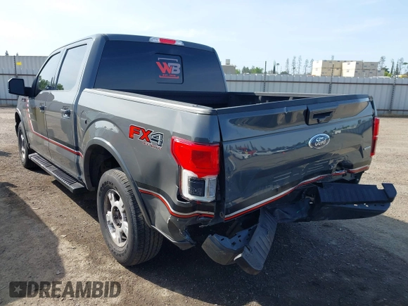 2020 Ford F-150 XL with VIN 1FTEW1E42LFA72518, listed as a IAAI auction lot 41946580 with 99,107 mi miles. Bid and sale history available at carsss.com. Image 3.