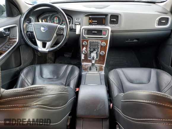 2014 Volvo S60 T6 with VIN YV1902FH9E2274593, listed as a Copart auction lot 43174135 with 84,645 mi miles and Salvage Title. Bid and sale history available at carsss.com. Image 8.