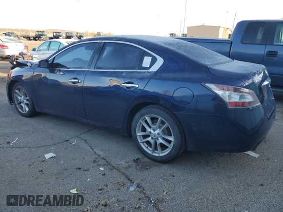 2012 Nissan Maxima SV with VIN 1N4AA5APXCC827085, listed as a Copart auction lot 52006935 with 161,464 mi miles and Clean title. Bid and sale history available at DreamBid. Image 2.