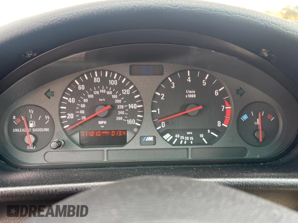 1999 BMW 3 Series M3 with VIN WBSBK0333XEC41715, listed as a Copart auction lot 84008494 with 111,210 mi miles and Clean Title. Bid and sale history available at carsss.com. Image 8.
