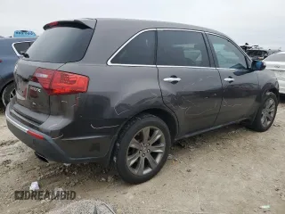 2010 Acura MDX Advance with VIN 2HNYD2H53AH532983, listed as a Copart auction lot 45482585 with 187,322 mi miles and Salvage Title. Bid and sale history available at DreamBid. Image 3.