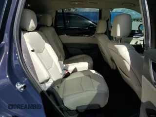 2024 Cadillac XT6 FWD Premium Luxury with VIN 1GYKPCRS5RZ732850, listed as a Copart auction lot 80002184 with 3,518 mi miles and Salvage Title. Bid and sale history available at carsss.com. Image 11.