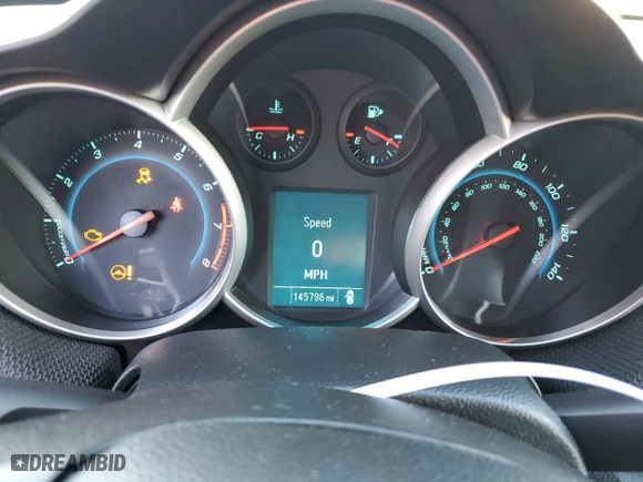 2012 Chevrolet Cruze LT w/2LT with VIN 1G1PG5SC7C7140355, listed as a Copart auction lot 81919624 with 145,796 mi miles and Salvage Title. Bid and sale history available at carsss.com. Image 9.