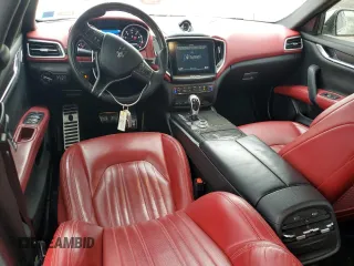 2017 Maserati Ghibli S Q4 с VIN ZAM57RTS4H1232007, выставлен на аукционе Copart как лот 47345505 с пробегом 93 978 миль миль и Списание • Salvage title. История ставок и продаж доступна на DreamBid. Изображение 8.