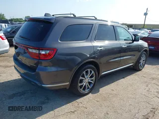 2018 Dodge Durango Citadel with VIN 1C4RDHEG9JC302239, listed as a IAAI auction lot 42216929 with 51,177 mi miles and . Bid and sale history available at DreamBid. Image 4.