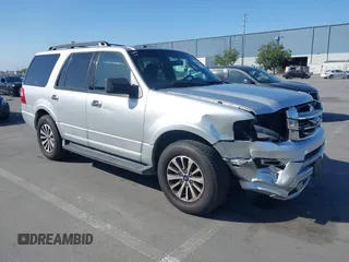 2017 Ford Expedition XLT z VIN 1FMJU1JT8HEA19087, wystawiony jako IAAI lot #42075348 z przebiegiem 95 366 mil mil oraz . Historia ofert i sprzedaży dostępna na DreamBid. Obrazek 1.