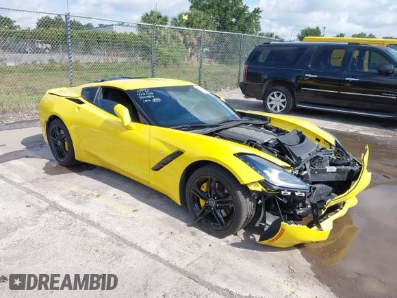 2017 Chevrolet Corvette 1LT with VIN 1G1YB2D75H5106788, listed as a IAAI auction lot 42171603 with 124,958 mi miles and . Bid and sale history available at DreamBid. Image 1.