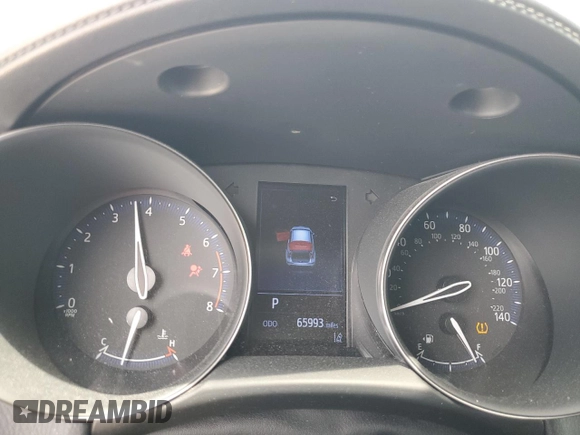 2019 Toyota C-HR XLE with VIN NMTKHMBXXKR092820, listed as a Copart auction lot 53210805 with 65,993 mi miles and Non Repairable. Bid and sale history available at carsss.com. Image 9.