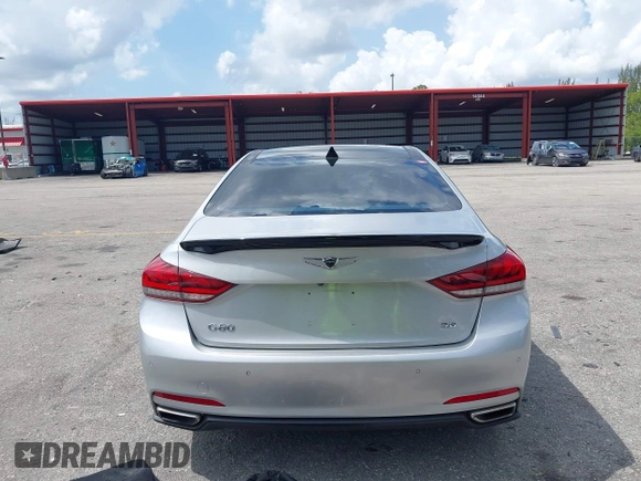 2017 Genesis G80 3.8L с VIN KMHGN4JE5HU170100, выставлен на аукционе IAAI как лот 42366935 с пробегом 54 260 миль миль и . История ставок и продаж доступна на DreamBid. Изображение 17.
