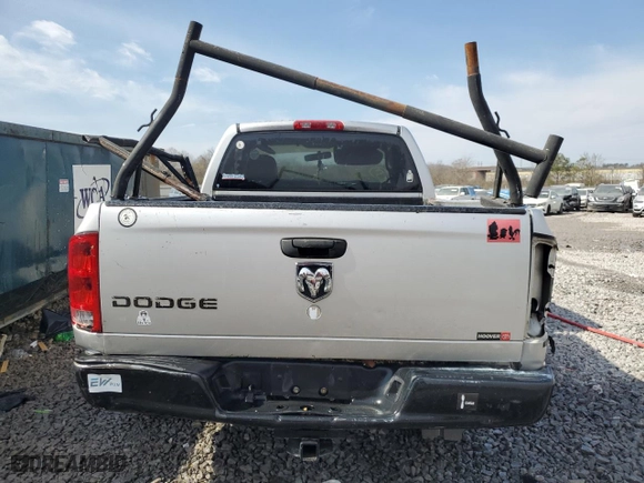 2003 Dodge Ram 1500 ST with VIN 1D7HA16N13J539014, listed as a Copart auction lot 47016935 with 168,463 mi miles and Salvage Title. Bid and sale history available at carsss.com. Image 6.
