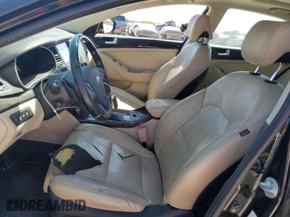 2015 Kia Cadenza Premium with VIN KNALN4D79F5180018, listed as a Copart auction lot 73939274 with 154,462 mi miles and Salvage Title. Bid and sale history available at carsss.com. Image 7.