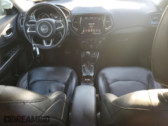 2018 Jeep Compass Limited with VIN 3C4NJCCB6JT318579, listed as a Copart auction lot 49545075 with 111,423 mi miles and Salvage Title. Bid and sale history available at carsss.com. Image 8.