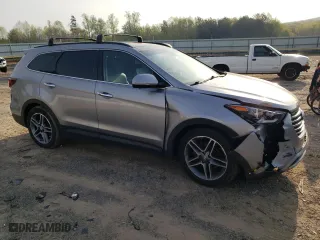 2018 Hyundai Santa Fe Limited Ultimate with VIN KM8SRDHF8JU279525, listed as a Copart auction lot 52232385 with 80,992 mi miles and Salvage Title. Bid and sale history available at carsss.com. Image 4.