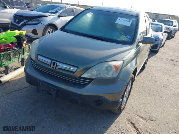 2009 Honda CR-V EX-L with VIN 5J6RE48709L027643, listed as a IAAI auction lot 41985380 with 273,156 mi miles. Bid and sale history available at carsss.com. Image 2.