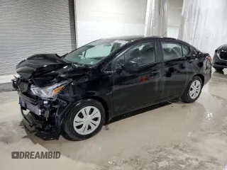 2021 Nissan Versa S with VIN 3N1CN8DV0ML897240, listed as a Copart auction lot 52517615 with 44,229 mi miles and Salvage title. Bid and sale history available at DreamBid. Image 1.