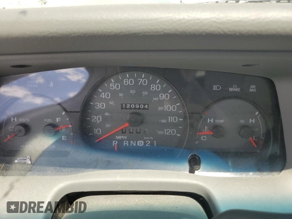 2003 Mercury Grand Marquis LS Premium с VIN 2MEFM75WX3X665058, выставлен на аукционе Copart как лот 55266225 с пробегом 120 904 миль миль и Списание • Salvage title. История ставок и продаж доступна на DreamBid. Изображение 9.