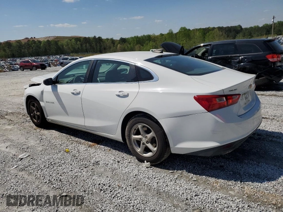 2016 Chevrolet Malibu LS z VIN 1G1ZB5ST2GF316408, wystawiony jako Copart lot #51478545 z przebiegiem 161 509 mil mil oraz Szkoda całkowita • Salvage title. Historia ofert i sprzedaży dostępna na DreamBid. Obrazek 2.