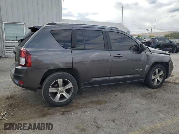 2017 Jeep Compass High Altitude with VIN 1C4NJDEB6HD192680, listed as a Copart auction lot 54389945 with 97,109 mi miles and Salvage title. Bid and sale history available at DreamBid. Image 3.