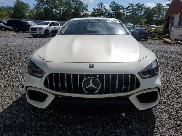 2019 Mercedes-Benz AMG GT 63 S with VIN WDD7X8KB7KA006551, listed as a Copart auction lot 59357545 with Not provided miles and Salvage title. Bid and sale history available at DreamBid. Image 5.