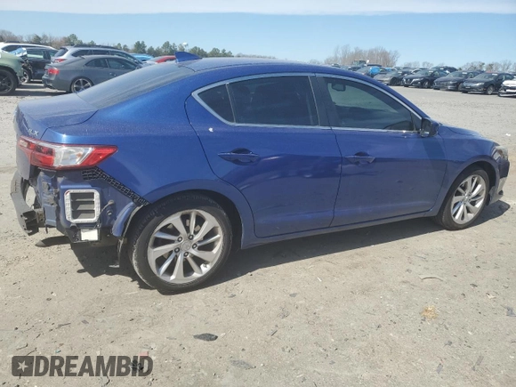 2016 Acura ILX w/Premium Pkg with VIN 19UDE2F77GA010274, listed as a Copart auction lot 48346495 with 156,133 mi miles and Salvage Title. Bid and sale history available at carsss.com. Image 3.