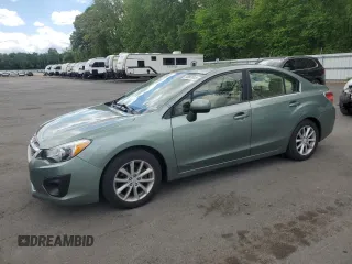 2014 Subaru Impreza Premium z VIN JF1GJAC66EH017868, wystawiony jako Copart lot #55681825 z przebiegiem 46 730 mil mil oraz Szkoda całkowita • Salvage title. Historia ofert i sprzedaży dostępna na DreamBid. Obrazek 1.