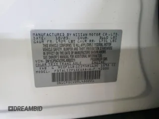 2024 Nissan Kicks SV z VIN 3N1CP5CV2RL480221, wystawiony jako Copart lot #54887565 z przebiegiem 3 503 mil mil oraz Szkoda całkowita • Salvage title. Historia ofert i sprzedaży dostępna na DreamBid. Obrazek 13.