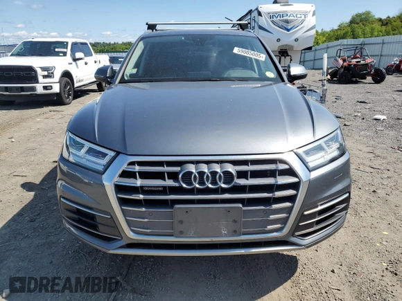 2018 Audi Q5 Premium Plus z VIN WA1BNAFY4J2068976, wystawiony jako Copart lot #59005005 z przebiegiem 121 247 mil mil oraz Szkoda całkowita • Salvage title. Historia ofert i sprzedaży dostępna na DreamBid. Obrazek 5.