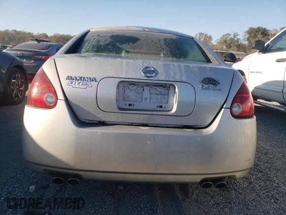2004 Nissan Maxima SE with VIN 1N4BA41E24C931620, listed as a Copart auction lot 76916754 with 190,170 mi miles and Salvage Title. Bid and sale history available at carsss.com. Image 6.