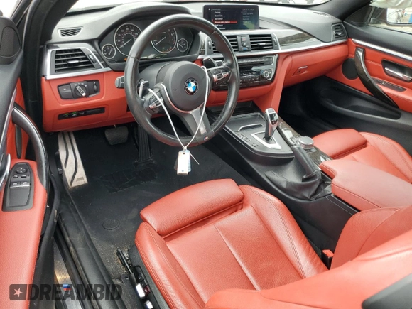 2020 BMW 4 Series 430i xDrive with VIN WBA4W5C02LFH25609, listed as a Copart auction lot 69661994 with 44,574 mi miles and Salvage title. Bid and sale history available at DreamBid. Image 8.
